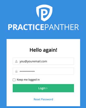 Practice Panther login